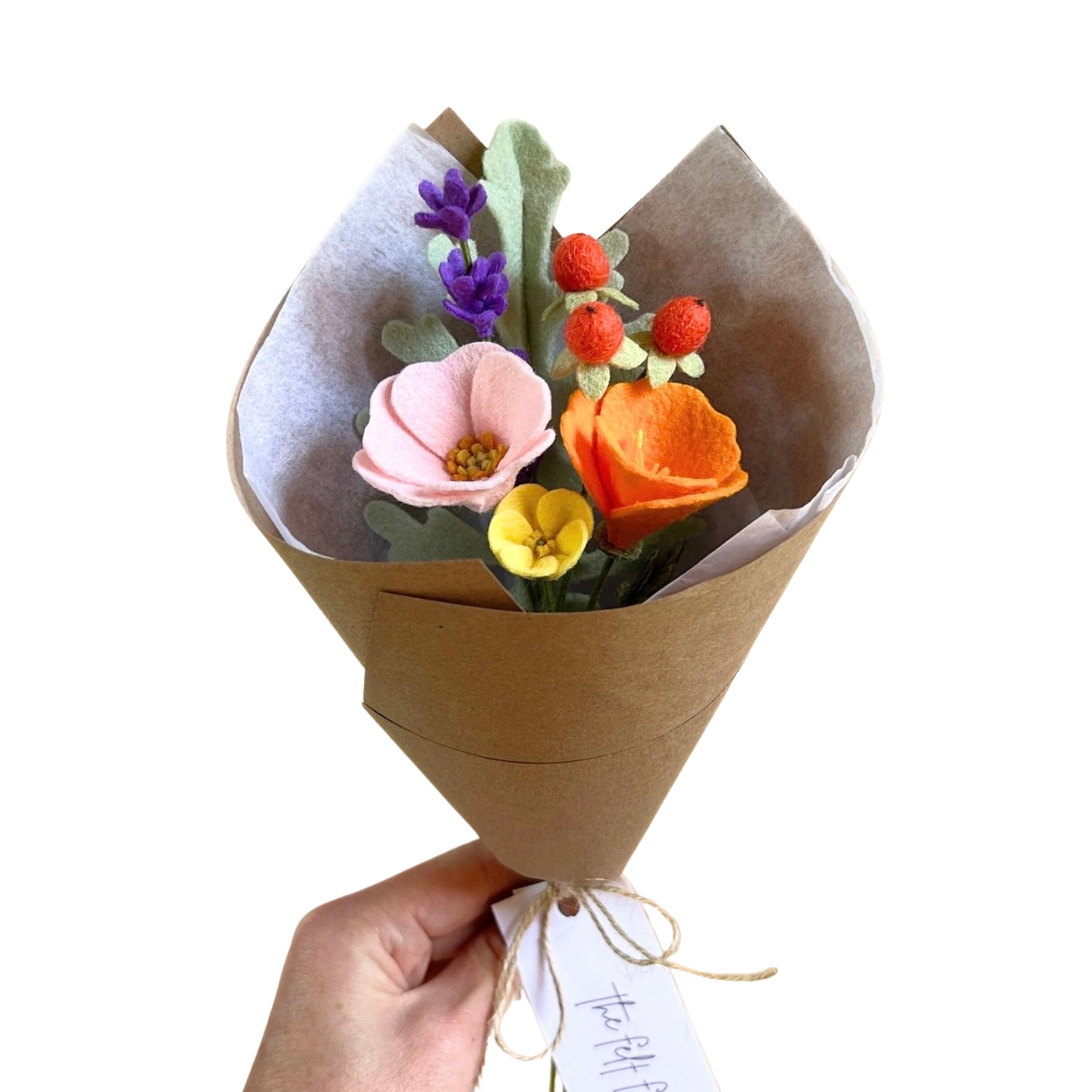 Wildflower Felt Flower Bouquet